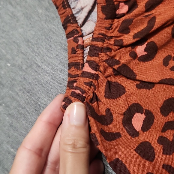 SOLD❗️Cat & Jack Leopard Cheetah Animal Print Mini Summer Dress - Picture 6 of 9